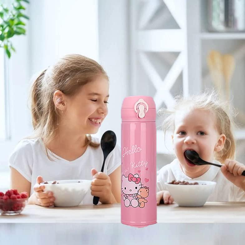 Термос з клапаном і поїлкою Hello Kitty 500 мл Pink (128690) - фото 3 Термос з клапаном і поїлкою Hello Kitty 500 мл Pink (128690) - фото 3
