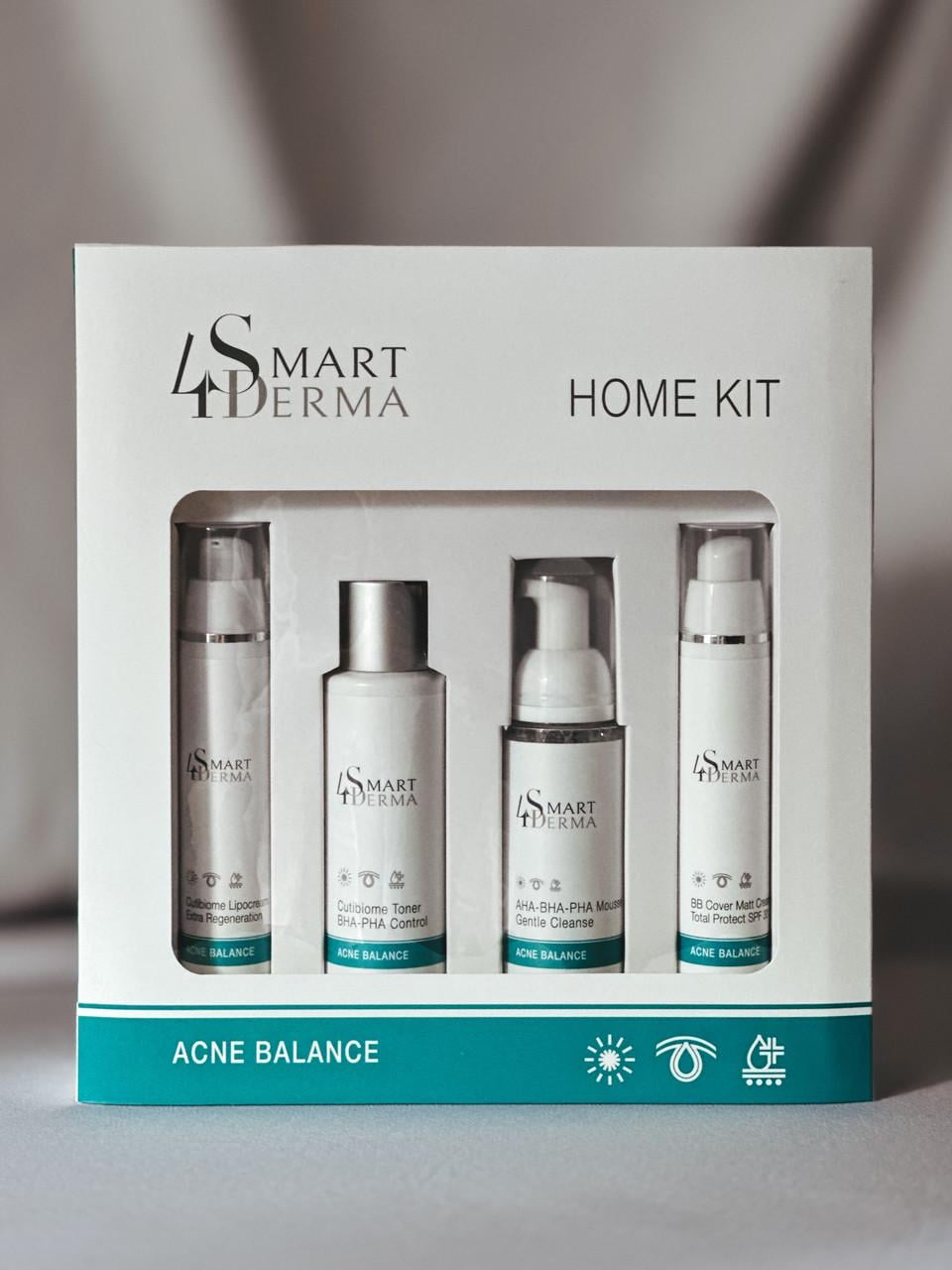 Набор Smart4Derma AcneBalance HomeKit для жирной и комбинированной кожи с акне (1981822702)
