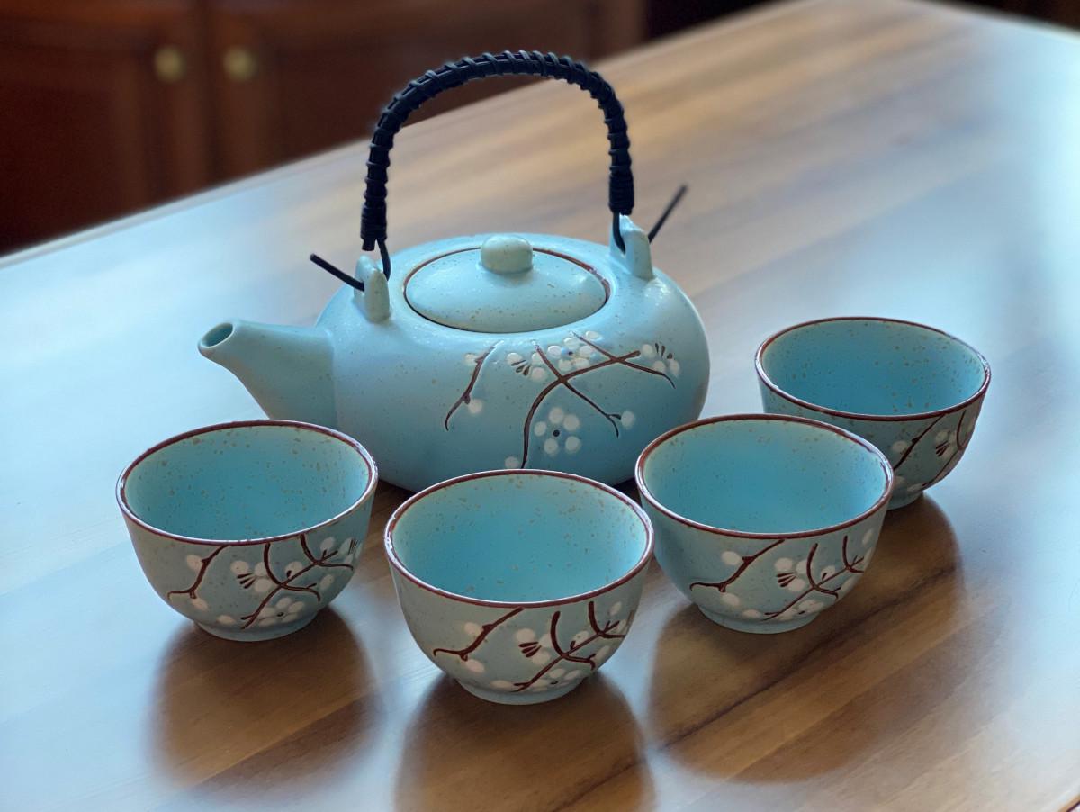 Чайный сервиз Lora NP69 4 персоны 6 пр. - фото 2 Чайный сервиз Lora NP69 4 персоны 6 пр. - фото 2