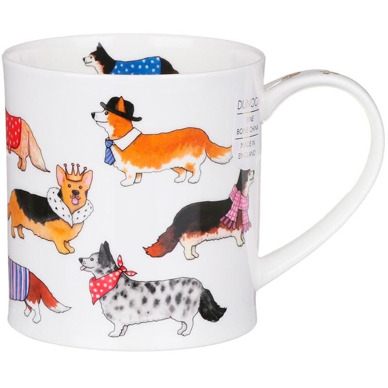 Кружка Dunoon Orkney Dashing Dogs Corgi 350 мл (101004790)