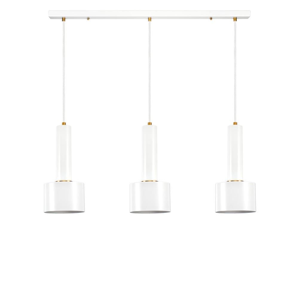 Підвісний світильник Tube line BARREL LED 3L Білий (PL-T0006-3/WHITE) - фото 1 Підвісний світильник Tube line BARREL LED 3L Білий (PL-T0006-3/WHITE) - фото 1