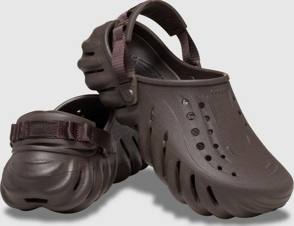 Сабо чоловічі Crocs Echo Clog Brown Espresso р. 43-44 Коричневий (10853)