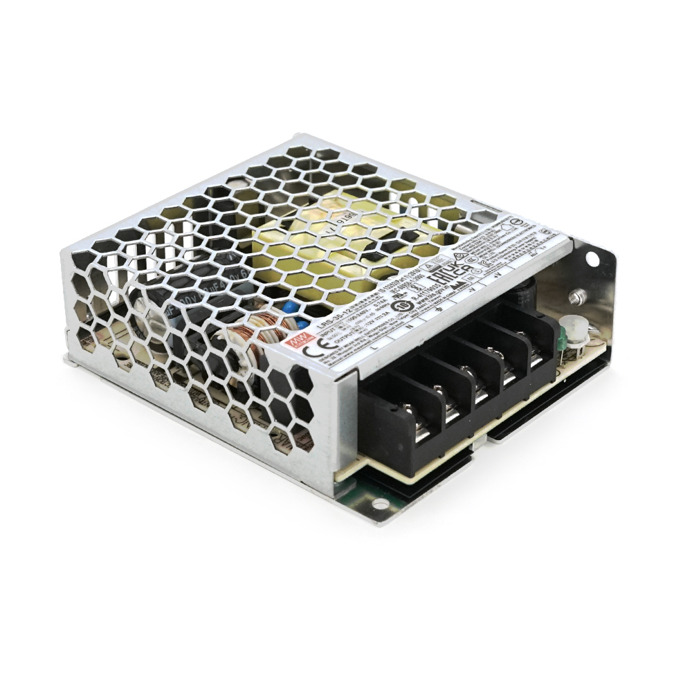 Блок питания Mean Well LRS-35-12 перфорированный для электроники 12 В 3 А (9765)