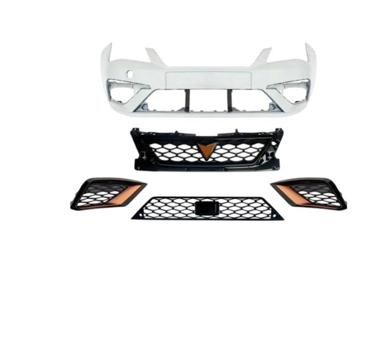 Комплект рестайлинга GBT в 2017+ Cupra R Для 2013-2017 для Seat Leon 2013-2020 гг. пластик под покраску (165867)