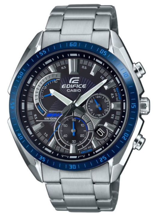 Мужские Часы Casio EFR-570DB-1BVUEF Кварцевые