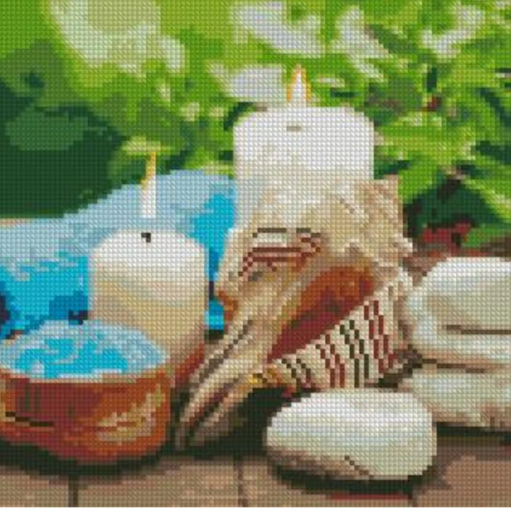 Алмазная мозаика Strateg Арома-терапия 30х30 (CA-0039)