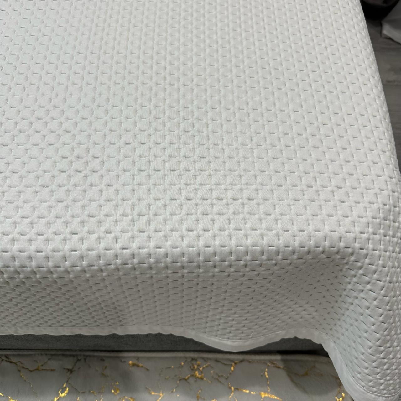 Покрывало на кровать евро 200x230 см Белый (28796100) - фото 7