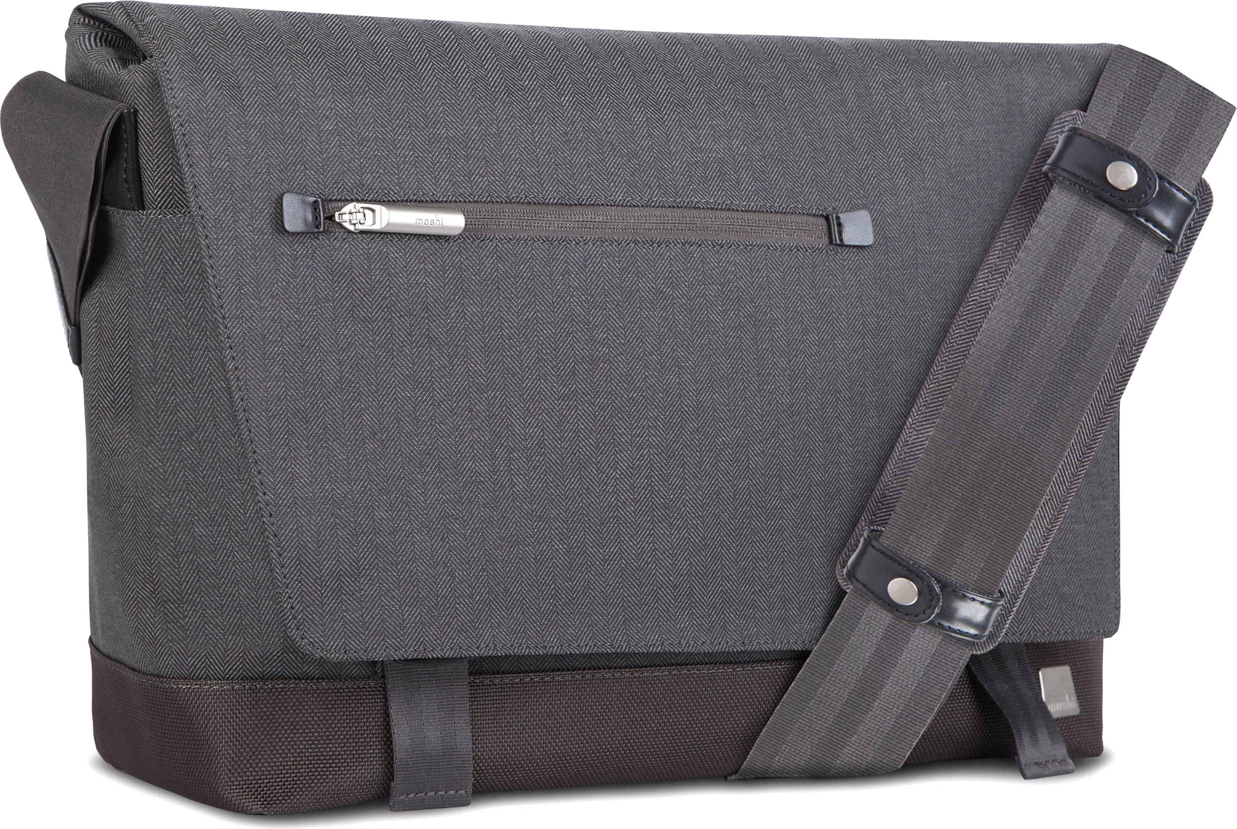 Сумка для MacBook Moshi Aerio Messenger Bag Herringbone Grey (99MO082051)
