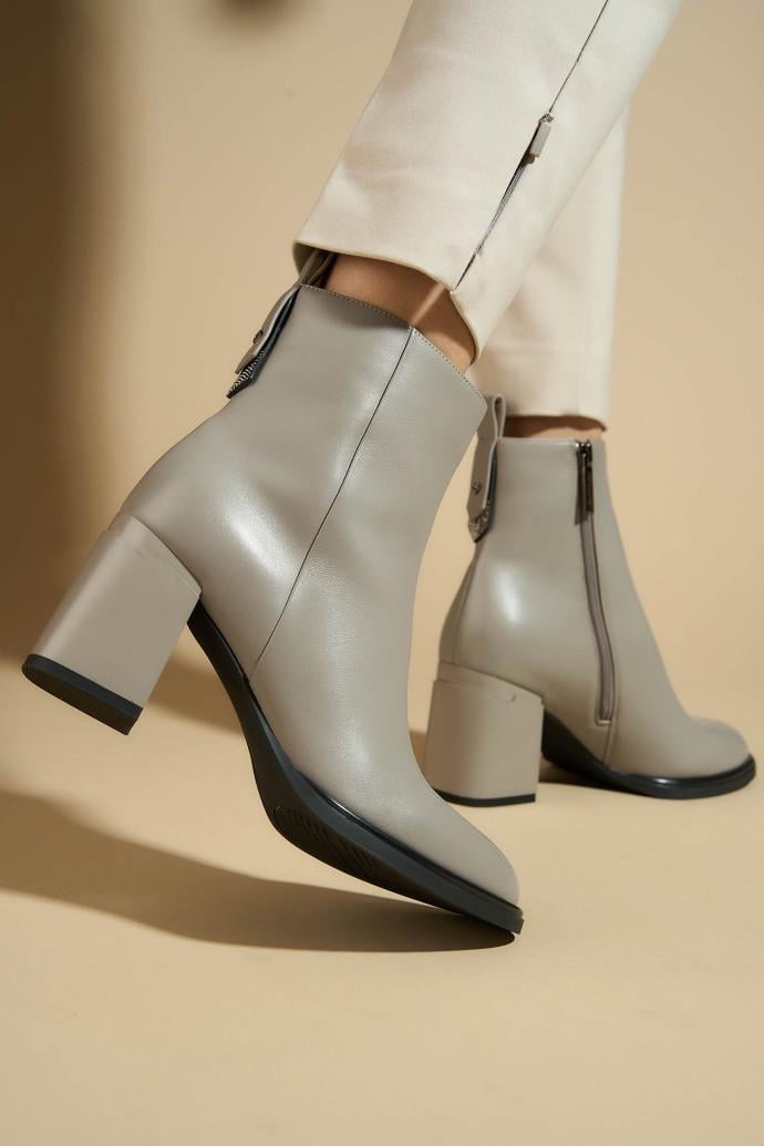 Ботильоны женские Fabio Monelli р. 39 Бежевый (178184)