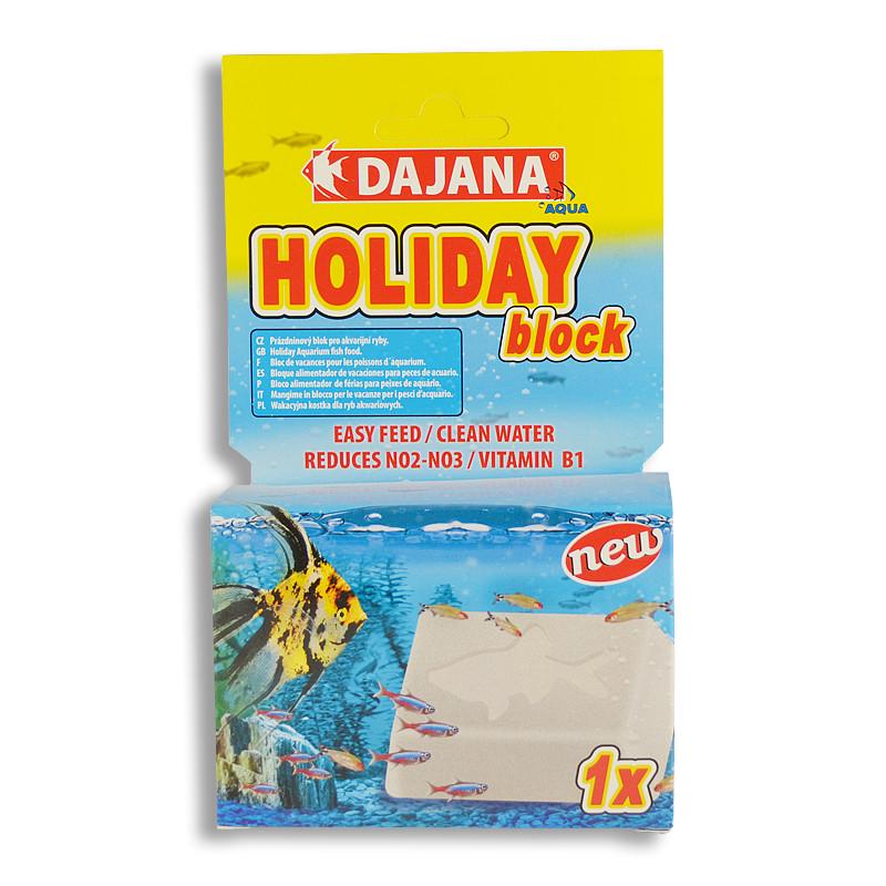 Кормовой блок для рыбок Dajana Block HOLIDAY на 14 дней 20-25 рыбок (1221918235) - фото 1