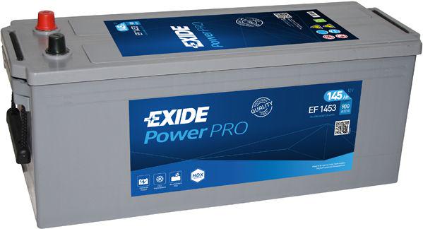 Акумулятор для вантажного автомобіля EXIDE POWER PRO 145 Ah 12V (18073424)