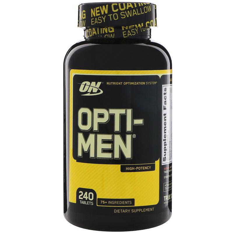 Витамины Optimum Nutrition Opti-Men 240 таб Без вкуса