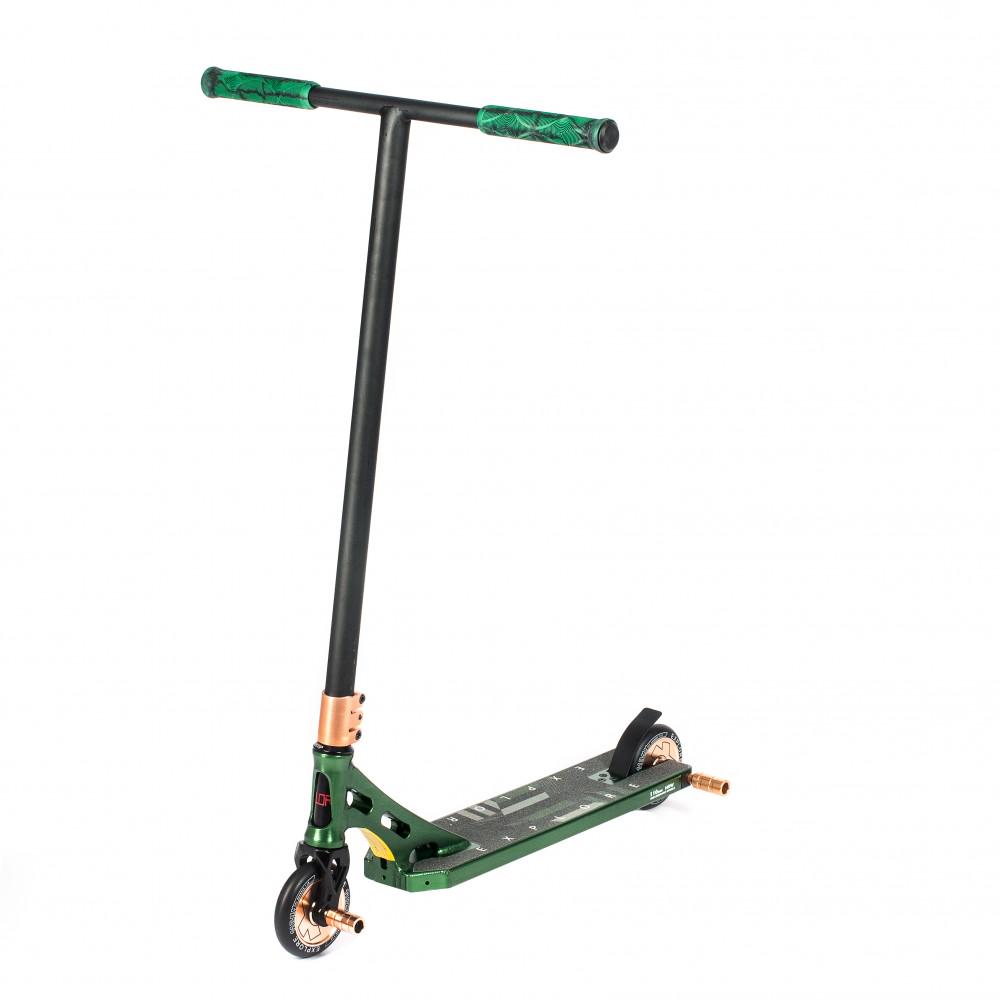 Трюковый самокат Explore Galant Force HIC + пеги Зеленый Трюковый самокат Explore Galant Force HIC + пеги Зеленый