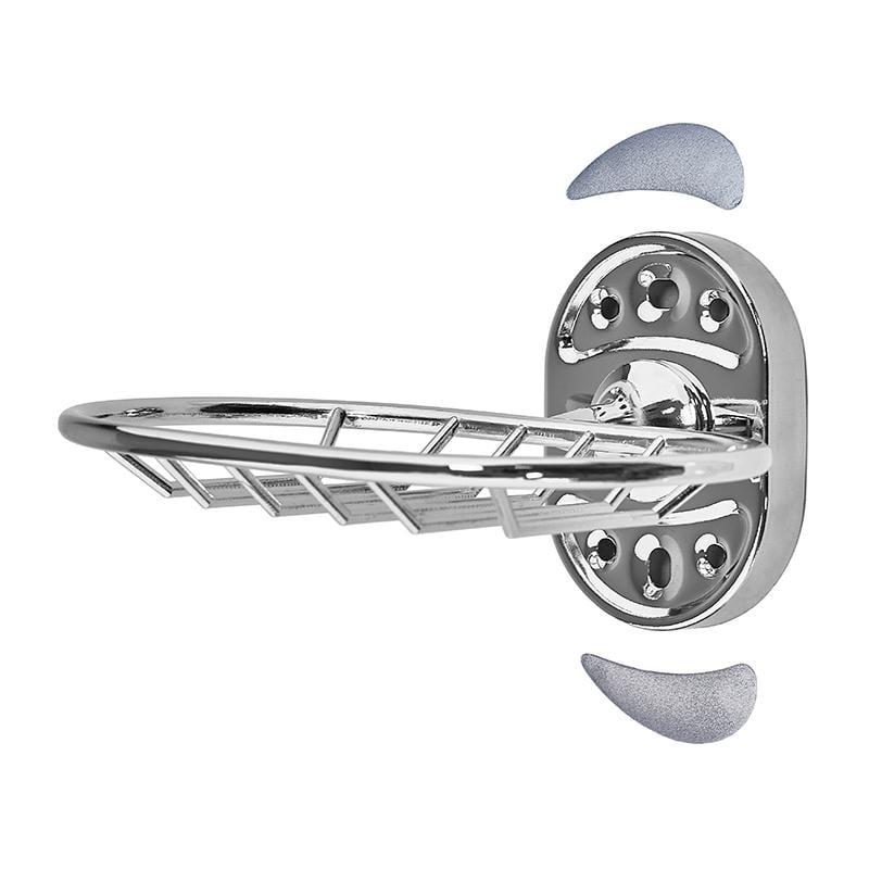 Мыльница настенная Zerix AFB-0102-1 металлическая решетка (ZX5061) - фото 2 Мыльница настенная Zerix AFB-0102-1 металлическая решетка (ZX5061) - фото 2