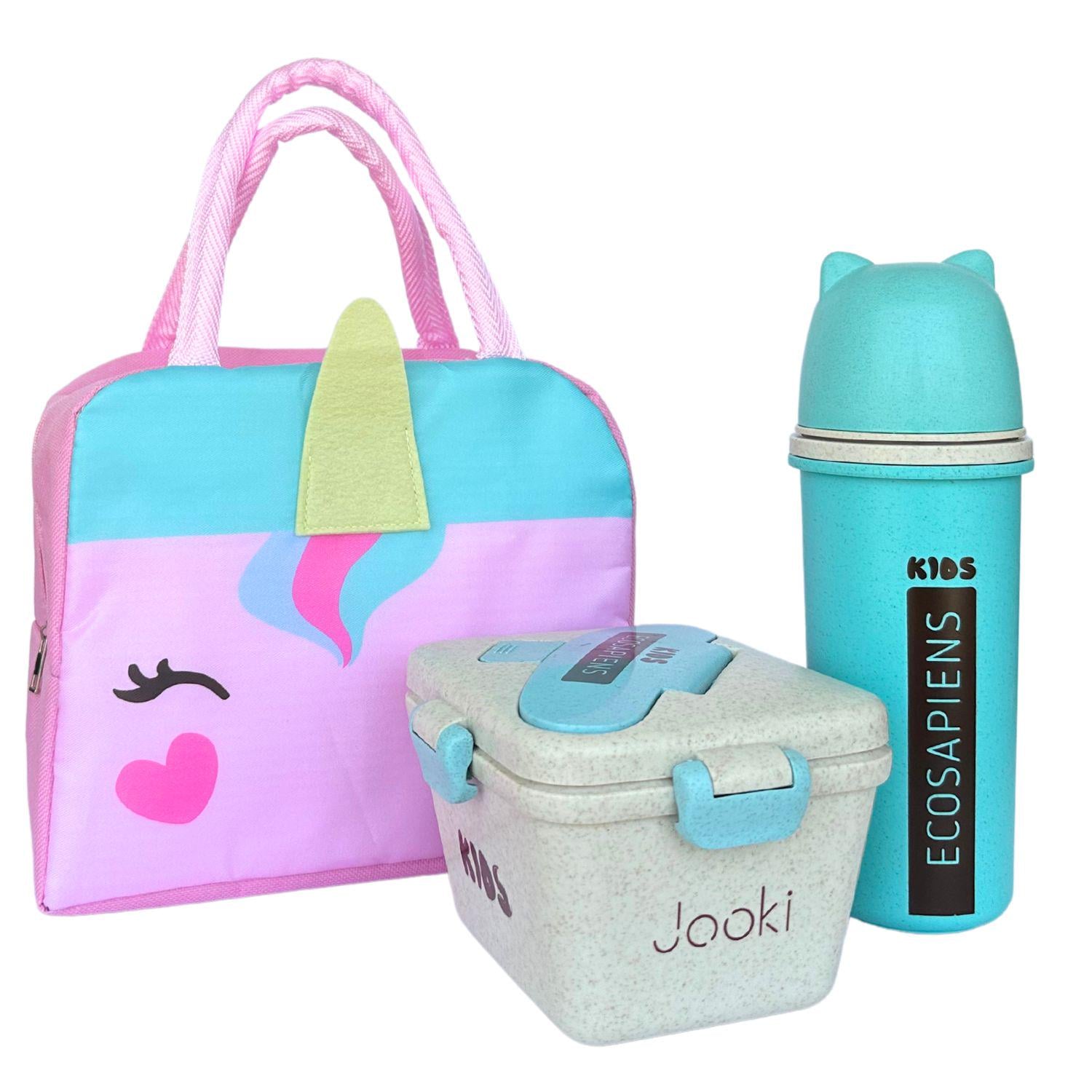 Ланч-набор эко Unicorn 3в1 термосумка/термобутылка 500 мл/ланч-бокс 750 мл (2385)