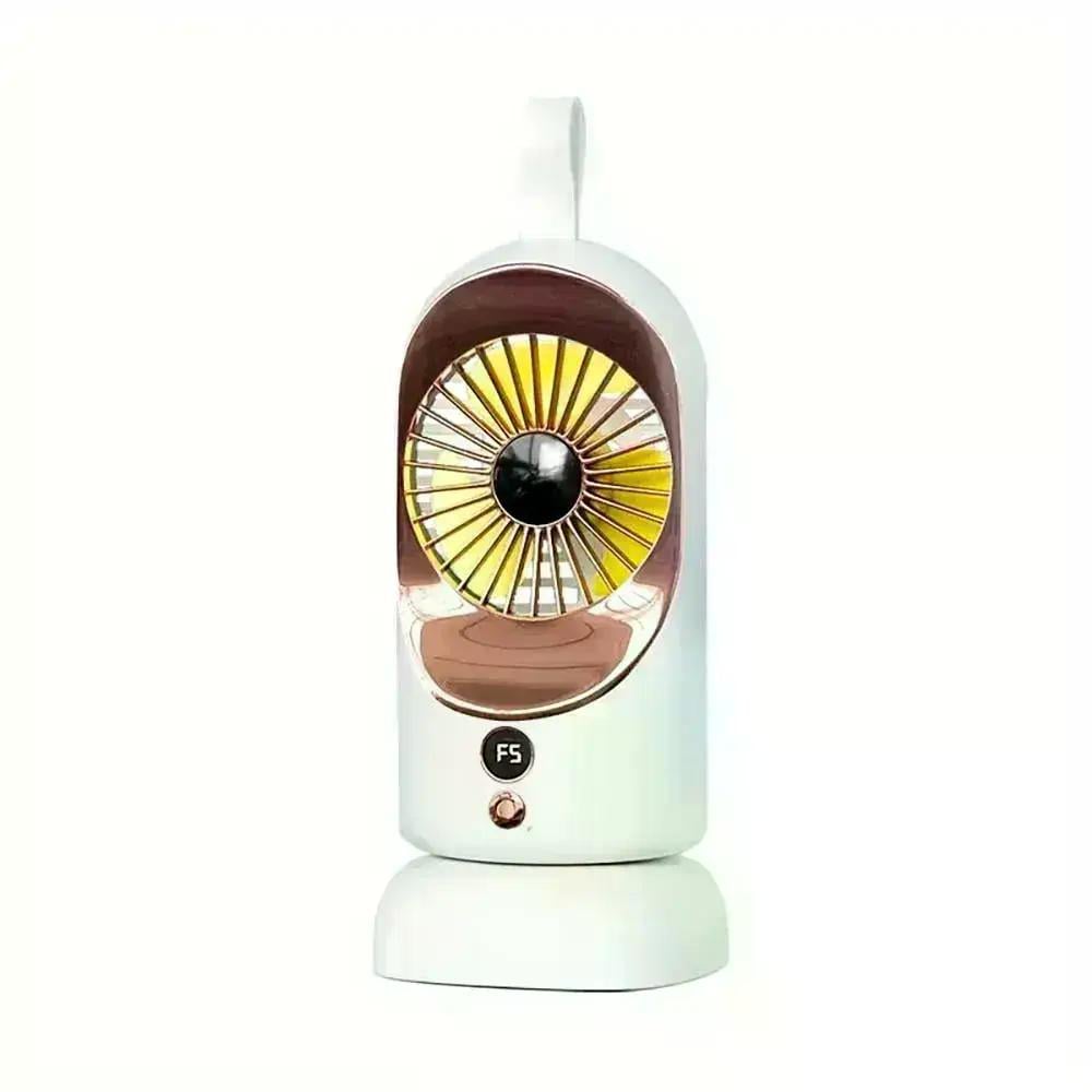 Портативный USB вентилятор 29х11х11 см Белый (5В F-5)