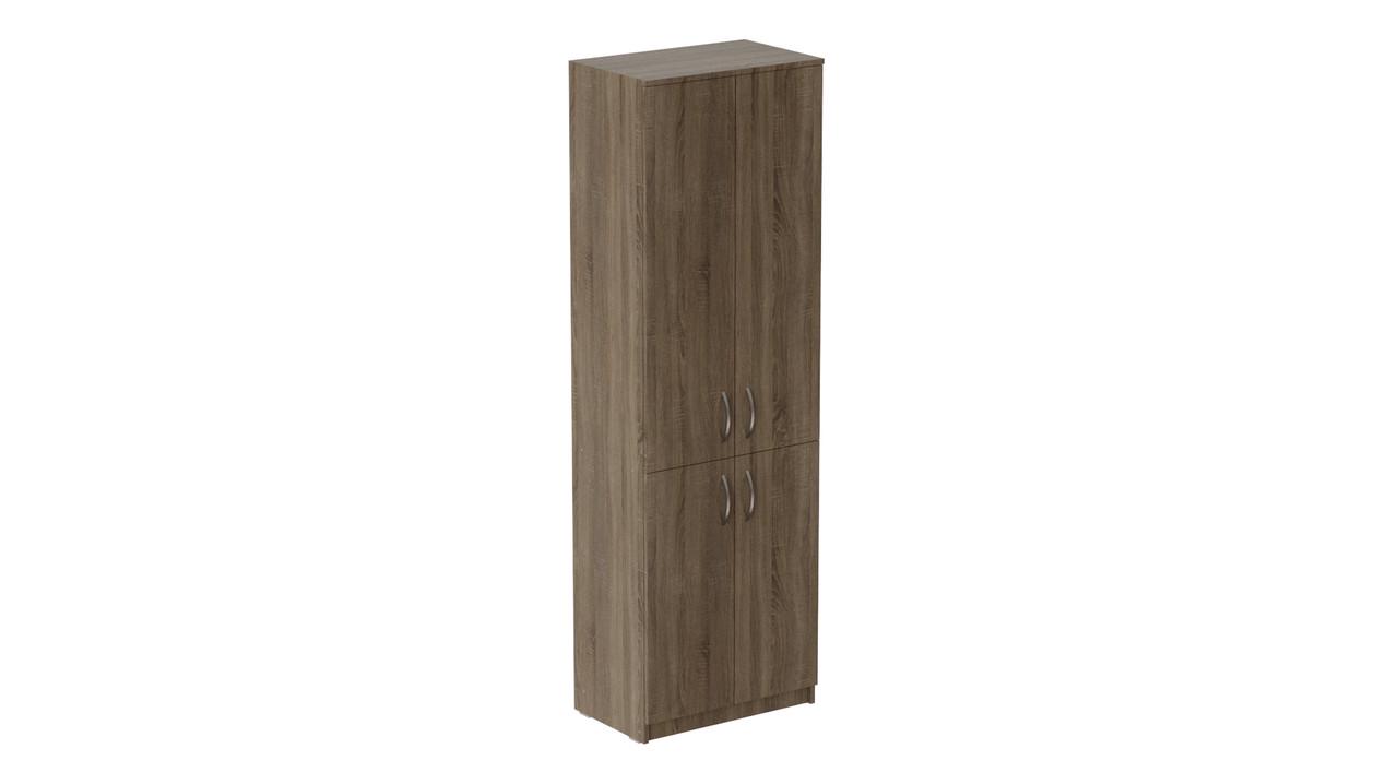 Шафа Ferrum-decor Анжело на 5 полиць із 4 дверима ДСП 16 мм 1900x600x380 мм Дуб Сонома Трюфель (FRD-105005)