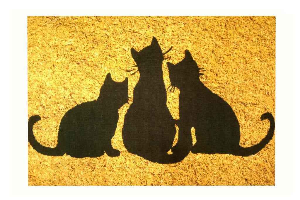 Коврик придверный Peppina Kapi Uc Kedi 40х60