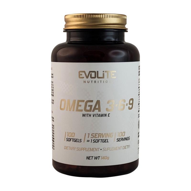 Омега 3-6-9 Evolite Nutrition Omega 3-6-9 100 капс. (22223-01)