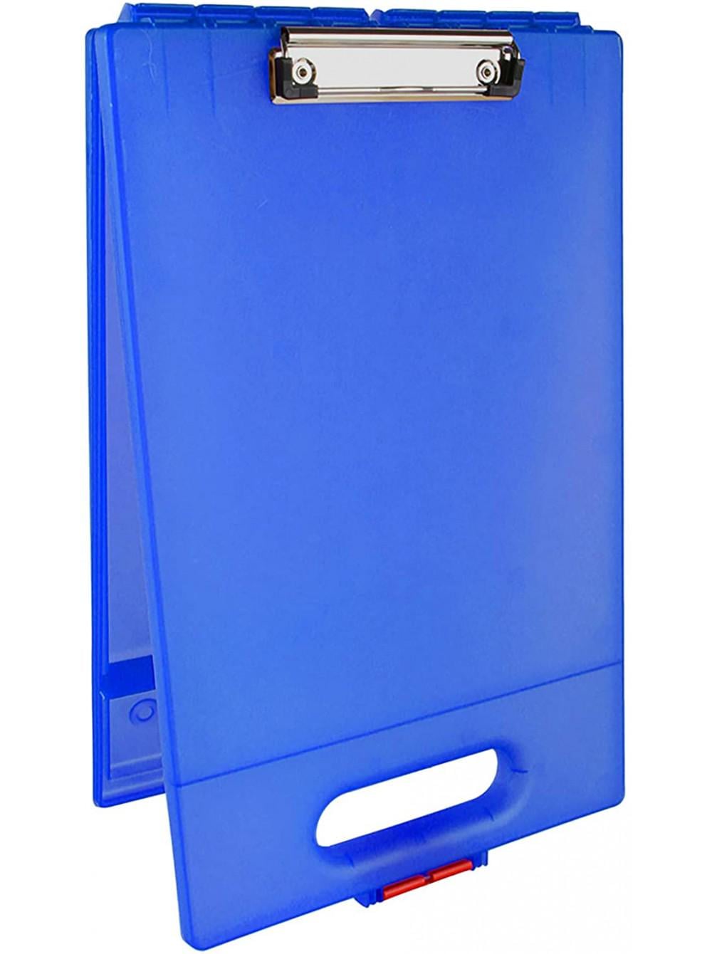 Папка-планшет Dexas Клипкейс-1 с клипсой А4 Синий