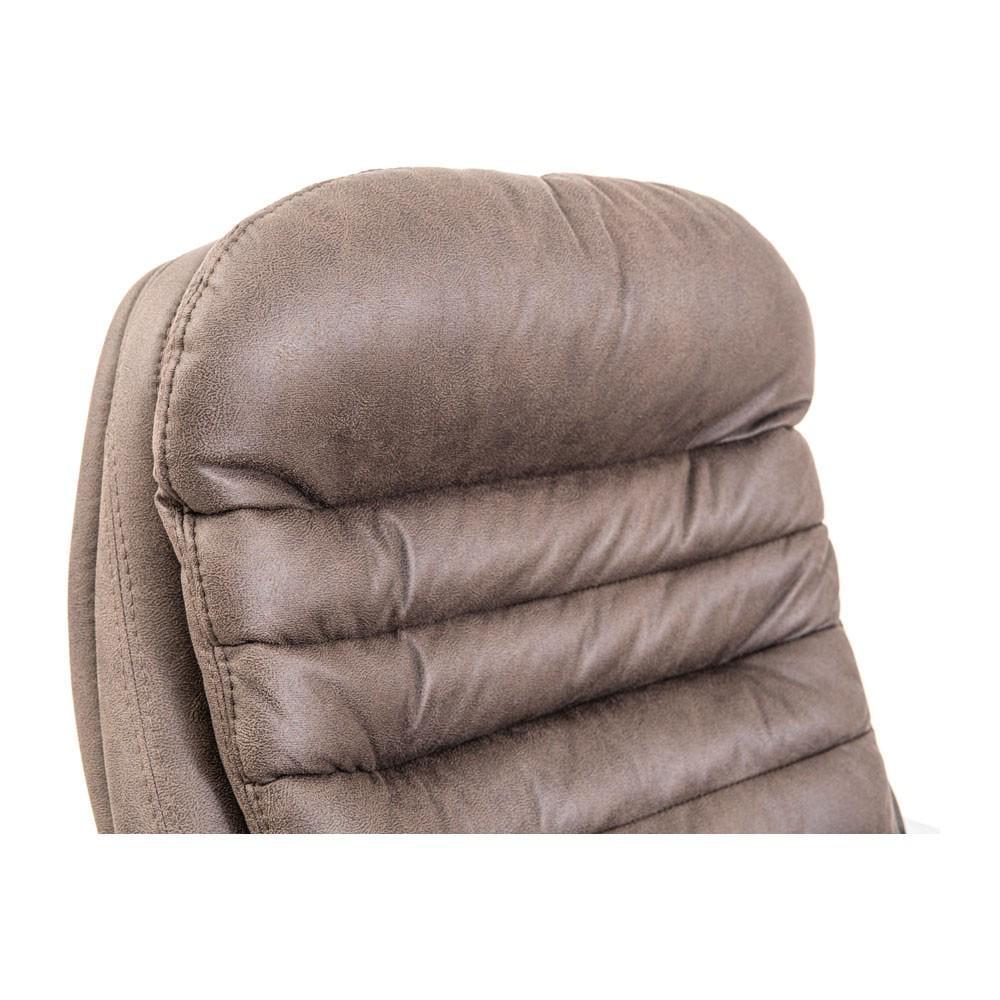 Крісло офісне комп'ютерне Valencia Ameli Хром М1 Tilt Коричневий - фото 9