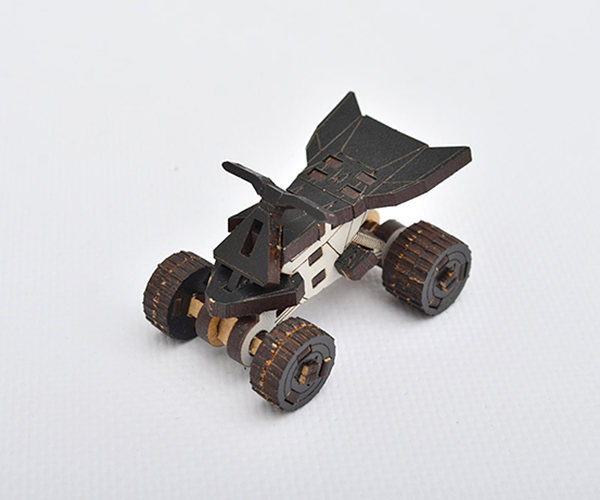 3Д конструктор квадроцикла 3DBRT Cyberquad 30 деталей Черный - фото 3 3Д конструктор квадроцикла 3DBRT Cyberquad 30 деталей Черный - фото 3