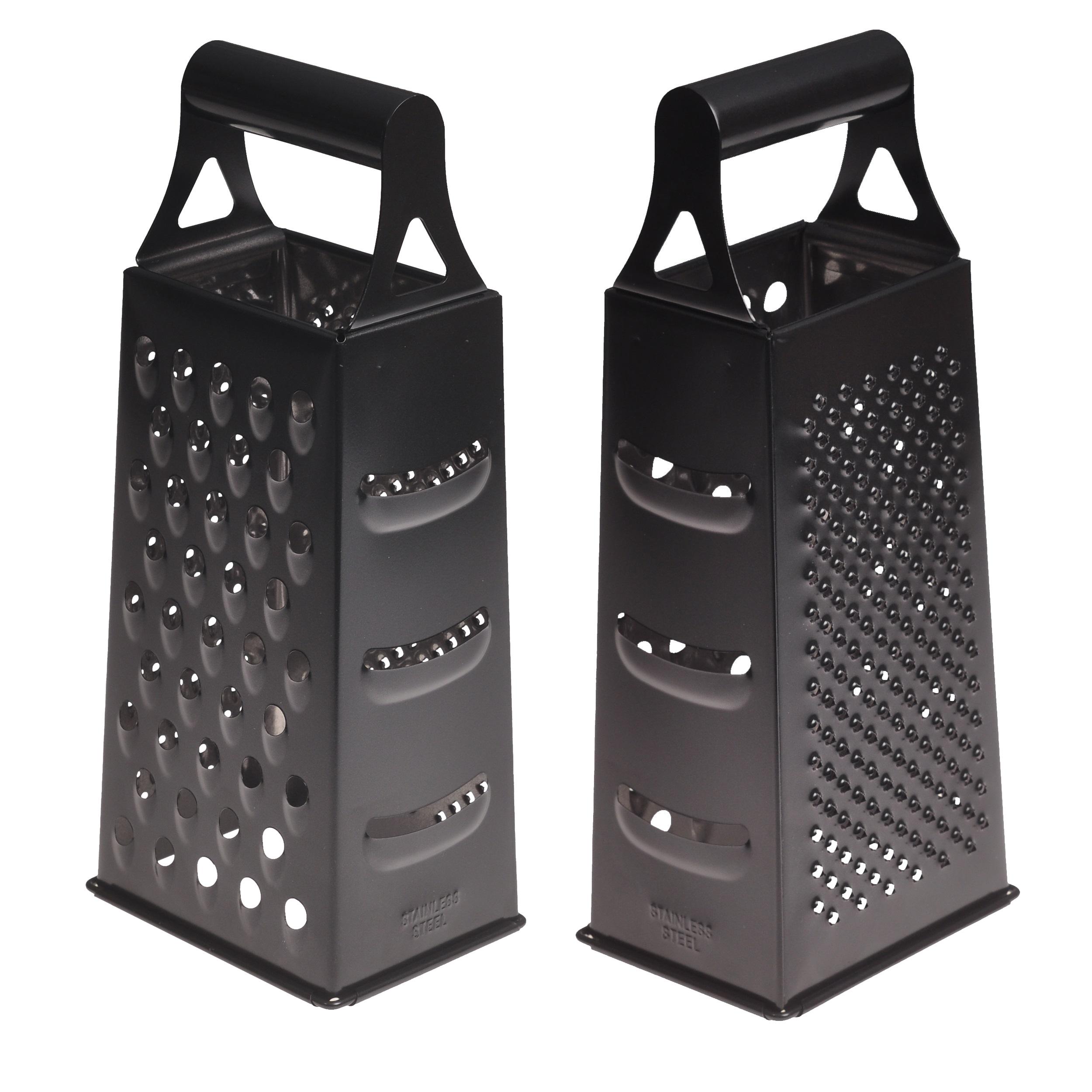 Тертка 4-х гранна з протиковзкою основою Ofenbach КМ-100103 з нержавіючої сталі 24х8х10,5 см Сталевий (150-84-100103) - фото 5 Тертка 4-х гранна з протиковзкою основою Ofenbach КМ-100103 з нержавіючої сталі 24х8х10,5 см Сталевий (150-84-100103) - фото 5