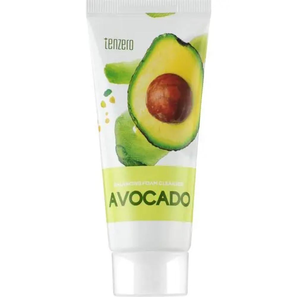 Пенка для умывания Tenzero Balancing Foam Cleanser Avocado с авокадо 100 мл (8809628882461) - фото 1