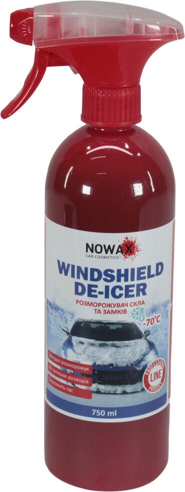 Розморожувач скла та замків Nowax Windshield De-icer 750 мл