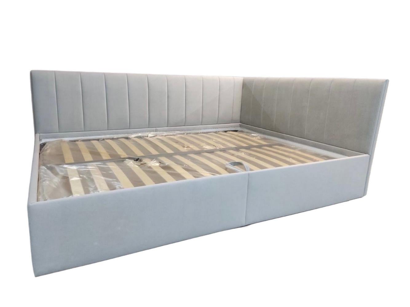 Кровать Grand Адель Kameleon 84 подъемный механизм 120х200 см. Светло-серый (364130-111584) Кровать Grand Адель Kameleon 84 подъемный механизм 120х200 см. Светло-серый (364130-111584)