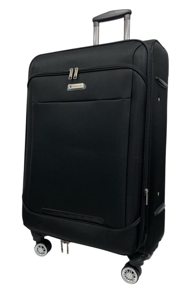 Чемодан Worldline Airtex 621 L Черный (31706250) Чемодан Worldline Airtex 621 L Черный (31706250)