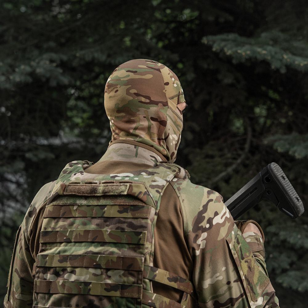 Балаклава-ниндзя потоотводящая M-Tac Мультикам - фото 7 Балаклава-ниндзя потоотводящая M-Tac Мультикам - фото 7