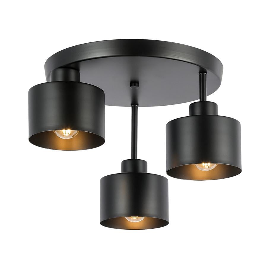 Люстра на 3 круглых плафона 752102-3187 BK - фото 2