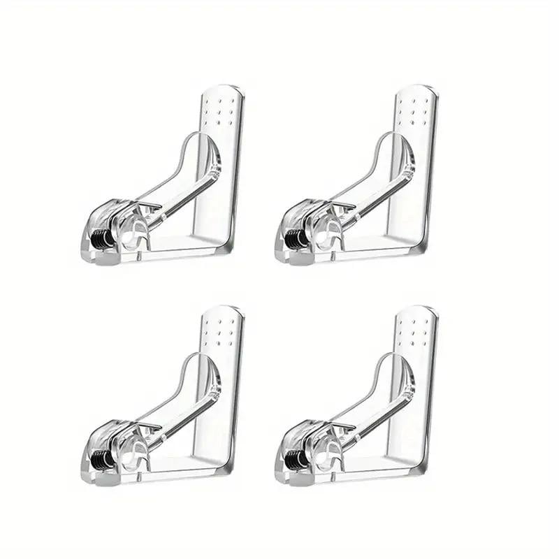 Зажим для скатерти 4 шт. 6,5х6х1,5 см (R92866) Зажим для скатерти 4 шт. 6,5х6х1,5 см (R92866)