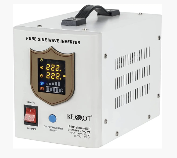 Инвертор гибридный Kemot PROsinus-500 12 V 230 V 500 VA/300 W URZ3404 Инвертор гибридный Kemot PROsinus-500 12 V 230 V 500 VA/300 W URZ3404