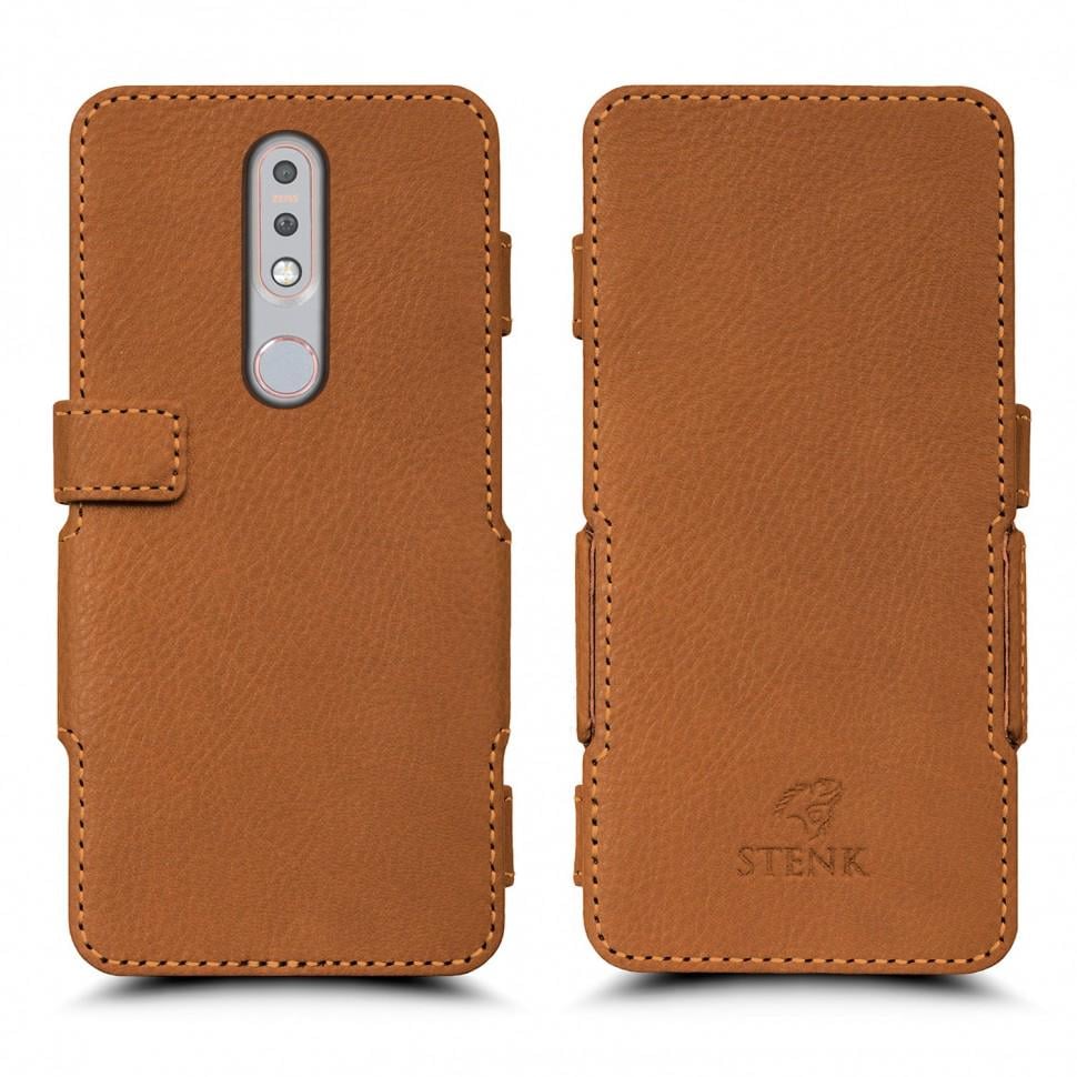 Чехол книжка Stenk Prime для Nokia 7.1 Camel (62624)