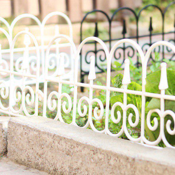 Заборчик декоративный для клумб и газона M00588-1 3 секции пластик - фото 5