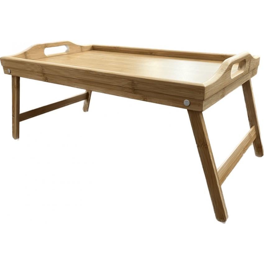 Столик для сніданку Eurogold 7108200007 бамбуковий 50х30 см (2334706682) - фото 2 Столик для сніданку Eurogold 7108200007 бамбуковий 50х30 см (2334706682) - фото 2