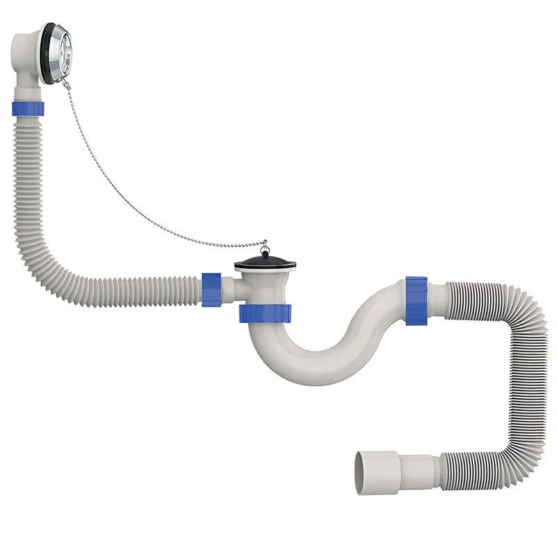 Сифон для ванни Mixxus SV-01-A 1 1/2" прямоточний з випуском та переливом (OL-MI8201)