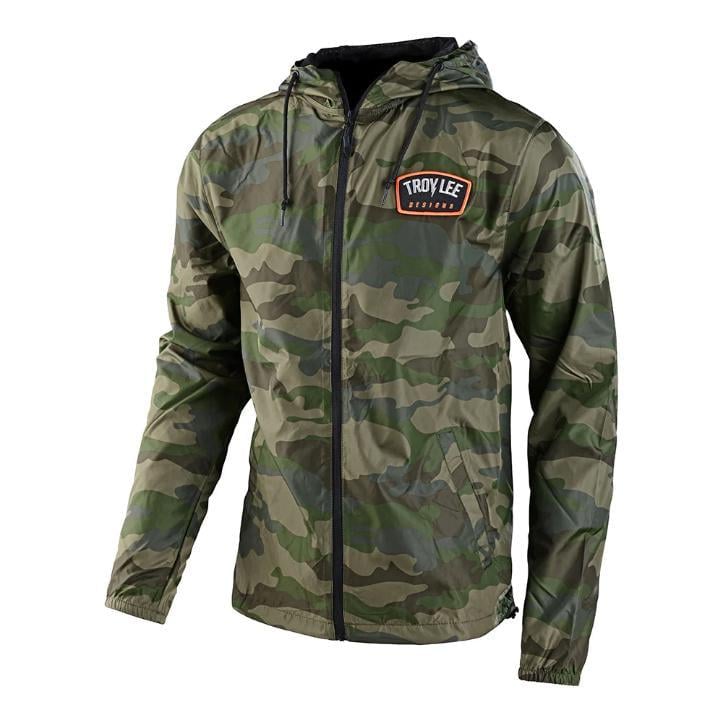 Куртка-ветровка мужская Troy Lee Designs WINDBREAKER BOLT PATCH Camo XL Оливковый (32402948)