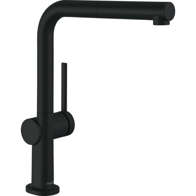 Смеситель кухонный Hansgrohe Talis 270 1jet однорычажный Черный (37461967)