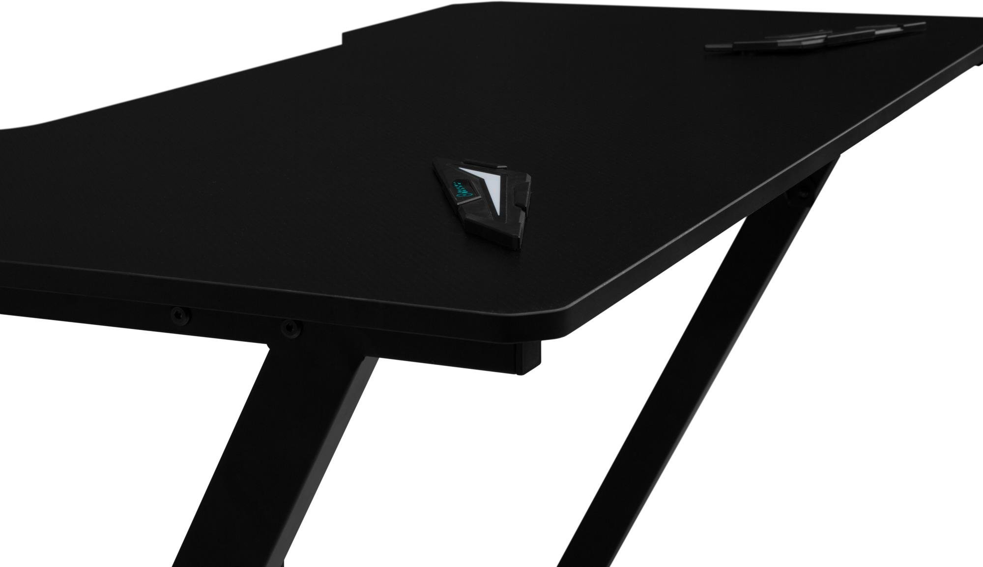 Компьютерный стол GT Racer T-1213 120x60x73 см Black (1518) - фото 15 Компьютерный стол GT Racer T-1213 120x60x73 см Black (1518) - фото 15