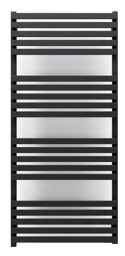 Полотенцесушитель электрический Terma Quadrus Slim с ТЄНом MOA 1185x450 мм Black mat (210)
