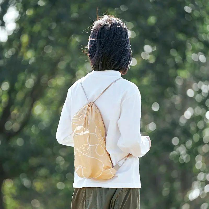 Ламзак Naturehike CNH22DZ022 из полиэстера 210 Т 180x70x52 см Бежевый (29-79-6975641886792) - фото 5