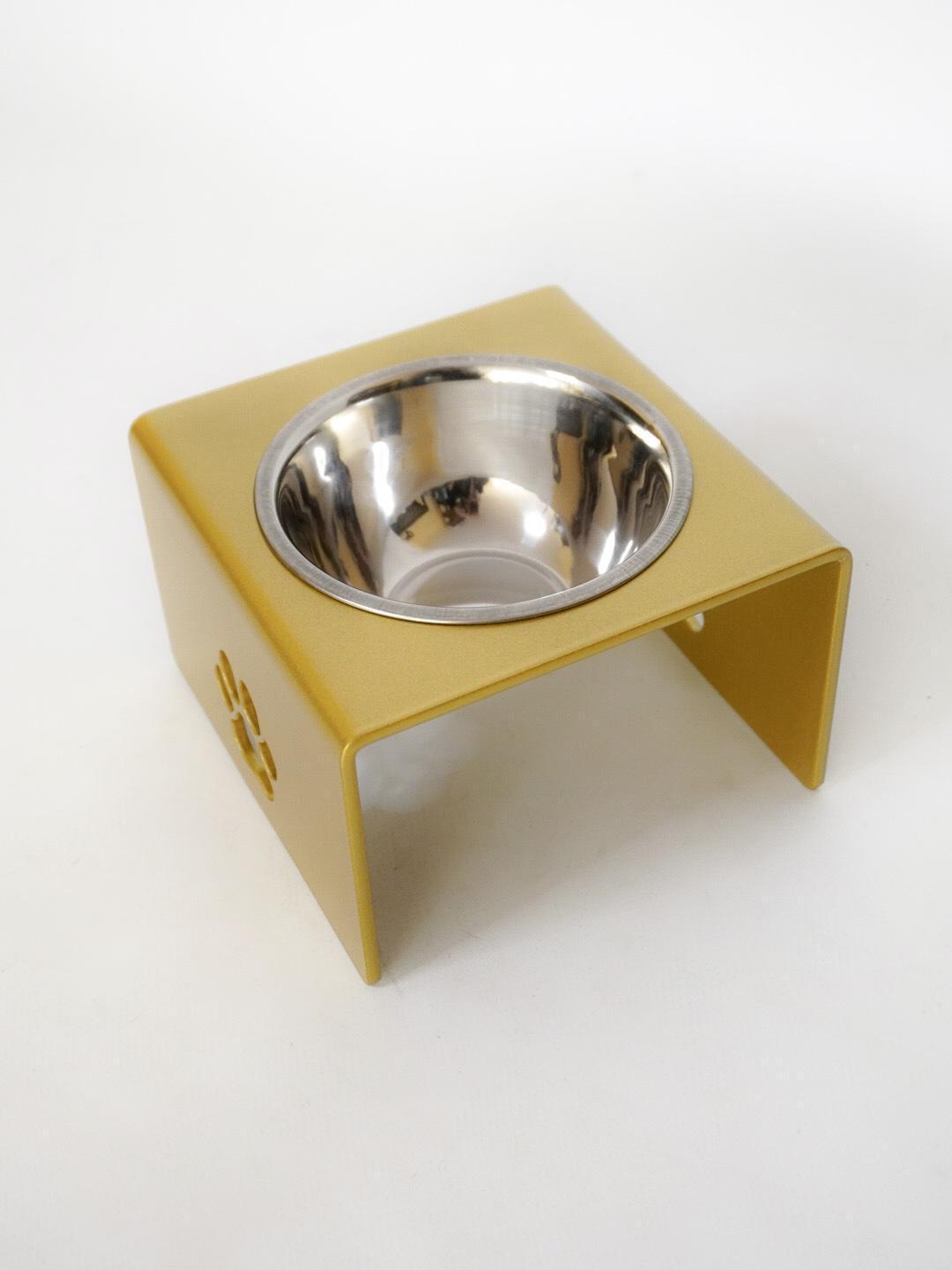 Кормушка My joy для кошек на 1 миску металл 80 мм 0,2 л Золотой (1024575к) - фото 5 Кормушка My joy для кошек на 1 миску металл 80 мм 0,2 л Золотой (1024575к) - фото 5