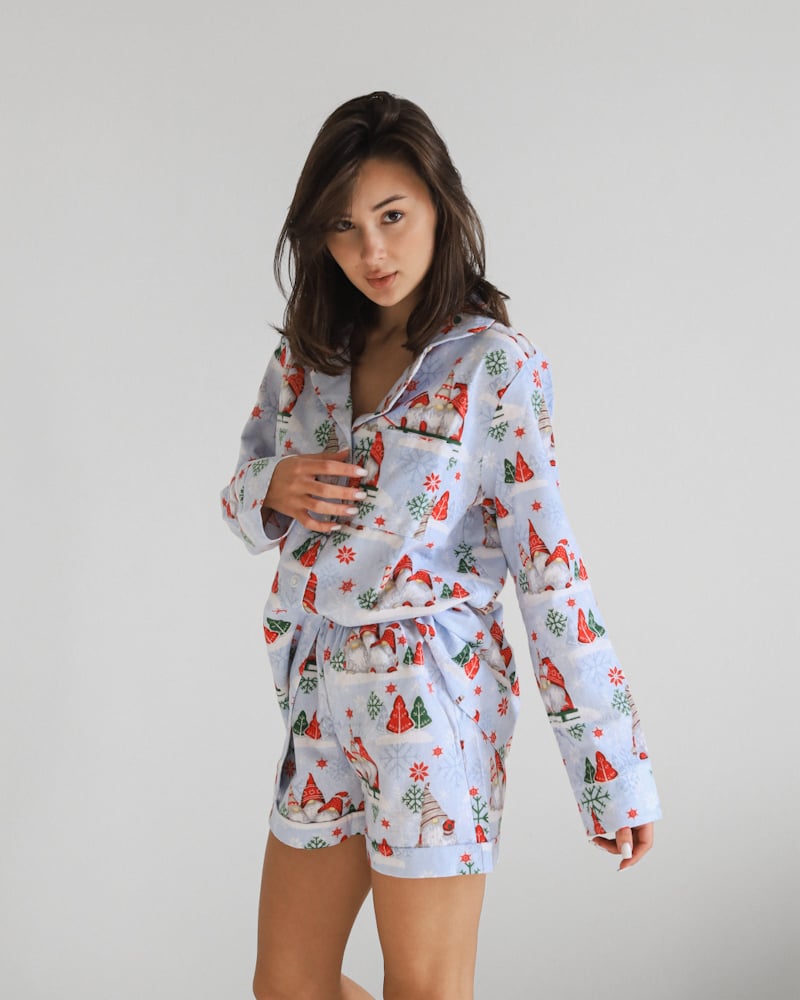 Піжамний костюм жіночий Модельєр 25888 р. 44 Різнокольоровий (14982) - фото 5 Піжамний костюм жіночий Модельєр 25888 р. 44 Різнокольоровий (14982) - фото 5