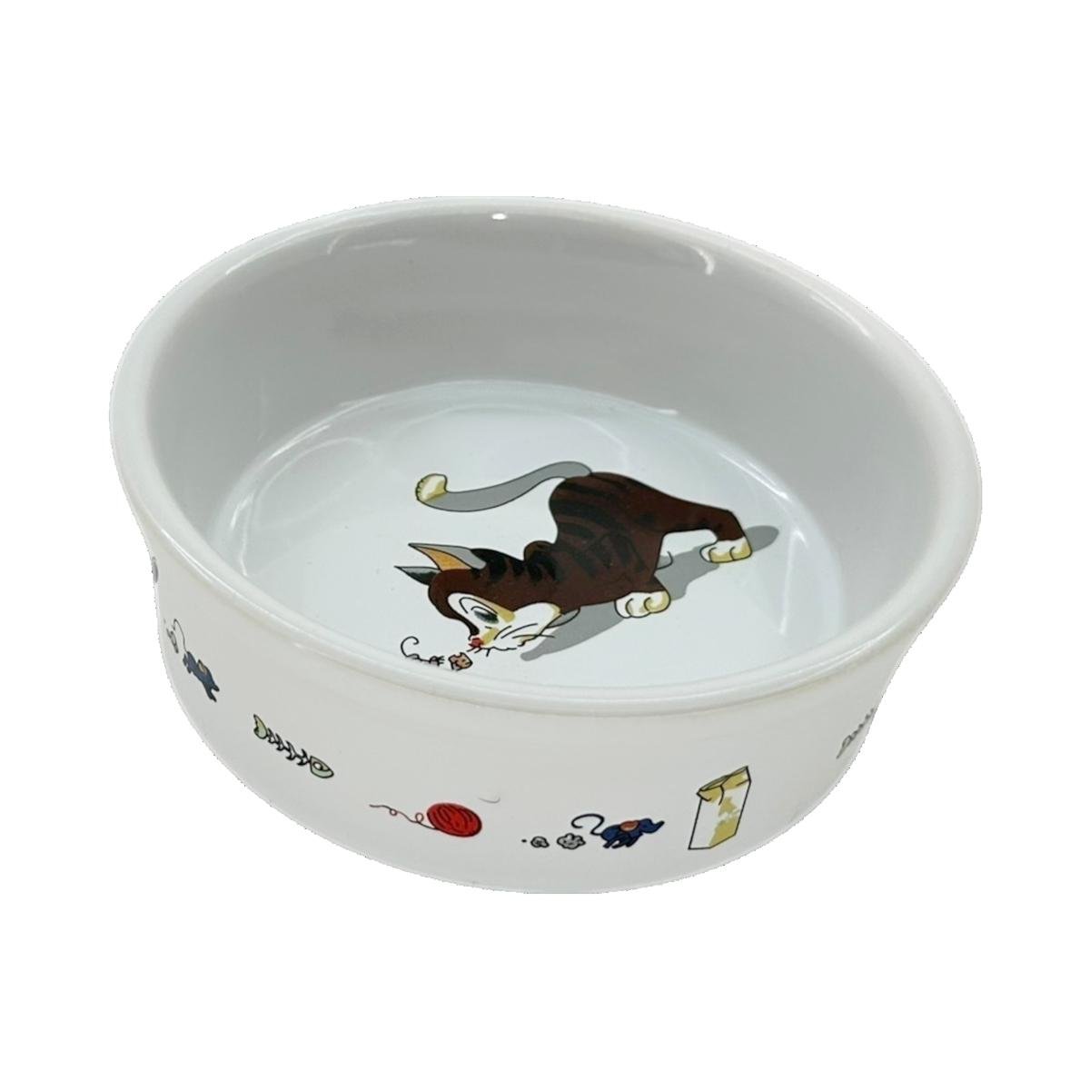 Миска для котов Trixie керамическая 0,2 л 11,5 см Белый