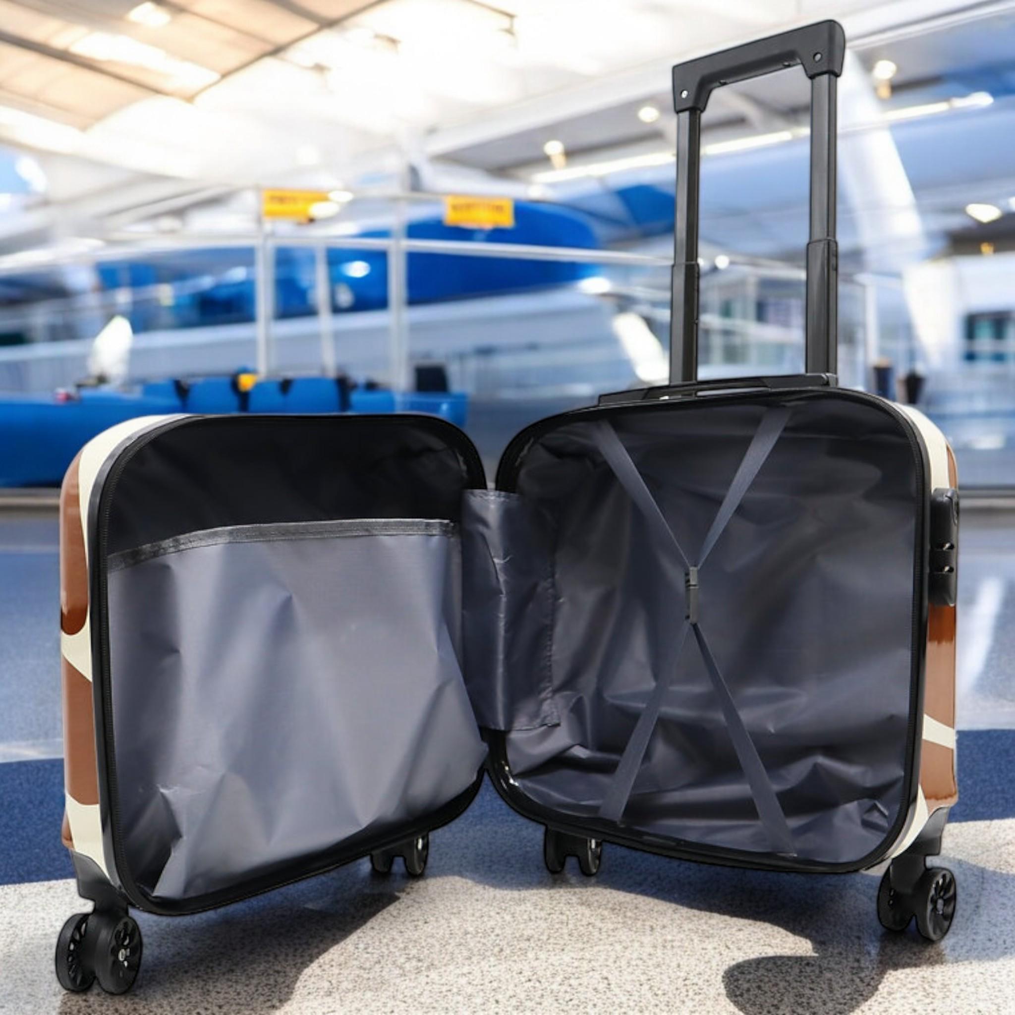 Валіза дитяча H&H Jolly Octogenarian ABS-пластик на 4 коліщатках з кодовим замком 35 л (S_F-6) - фото 5 Валіза дитяча H&H Jolly Octogenarian ABS-пластик на 4 коліщатках з кодовим замком 35 л (S_F-6) - фото 5