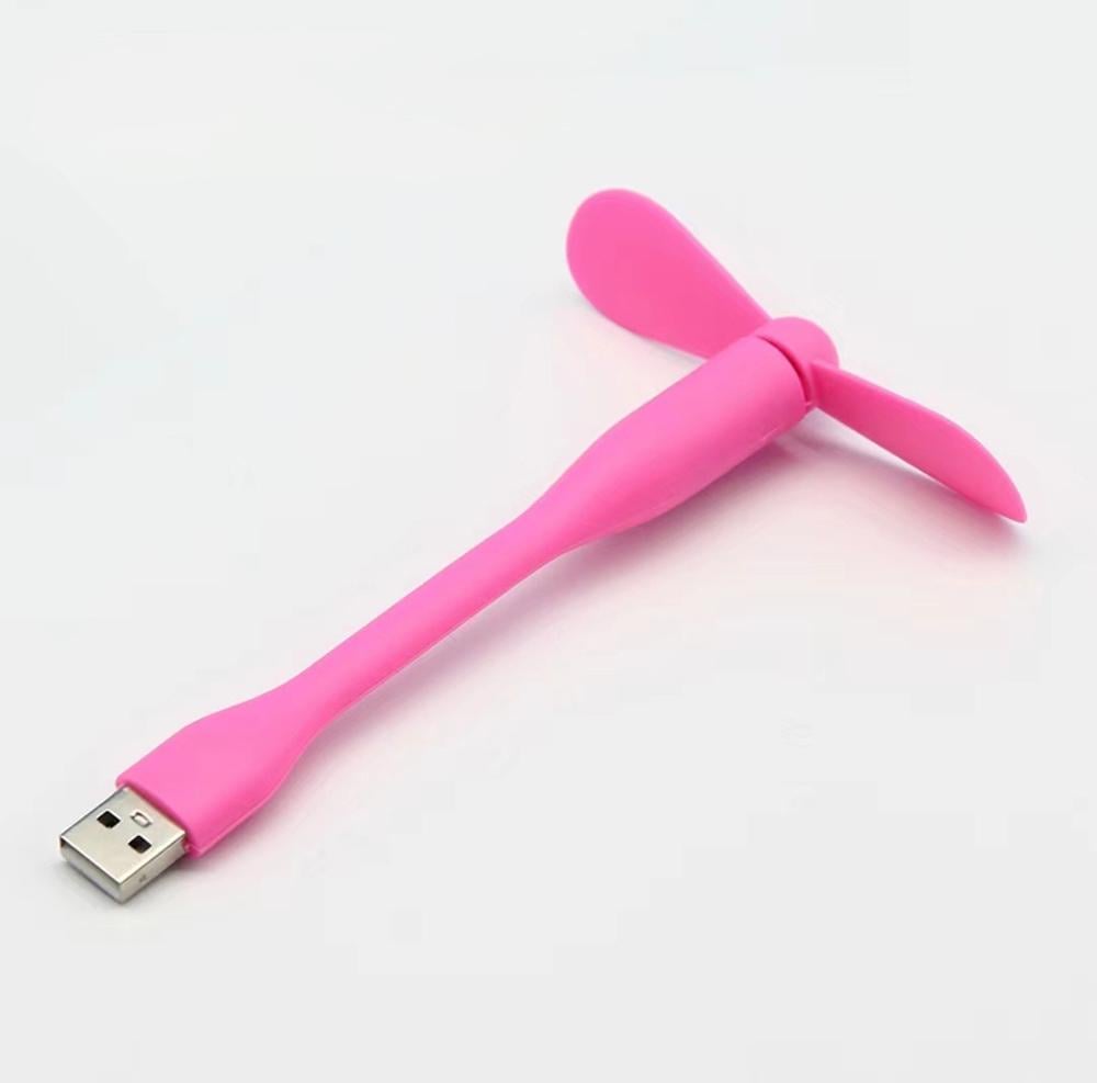 Вентилятор для повербанков и ноутбуков Розовый - фото 6