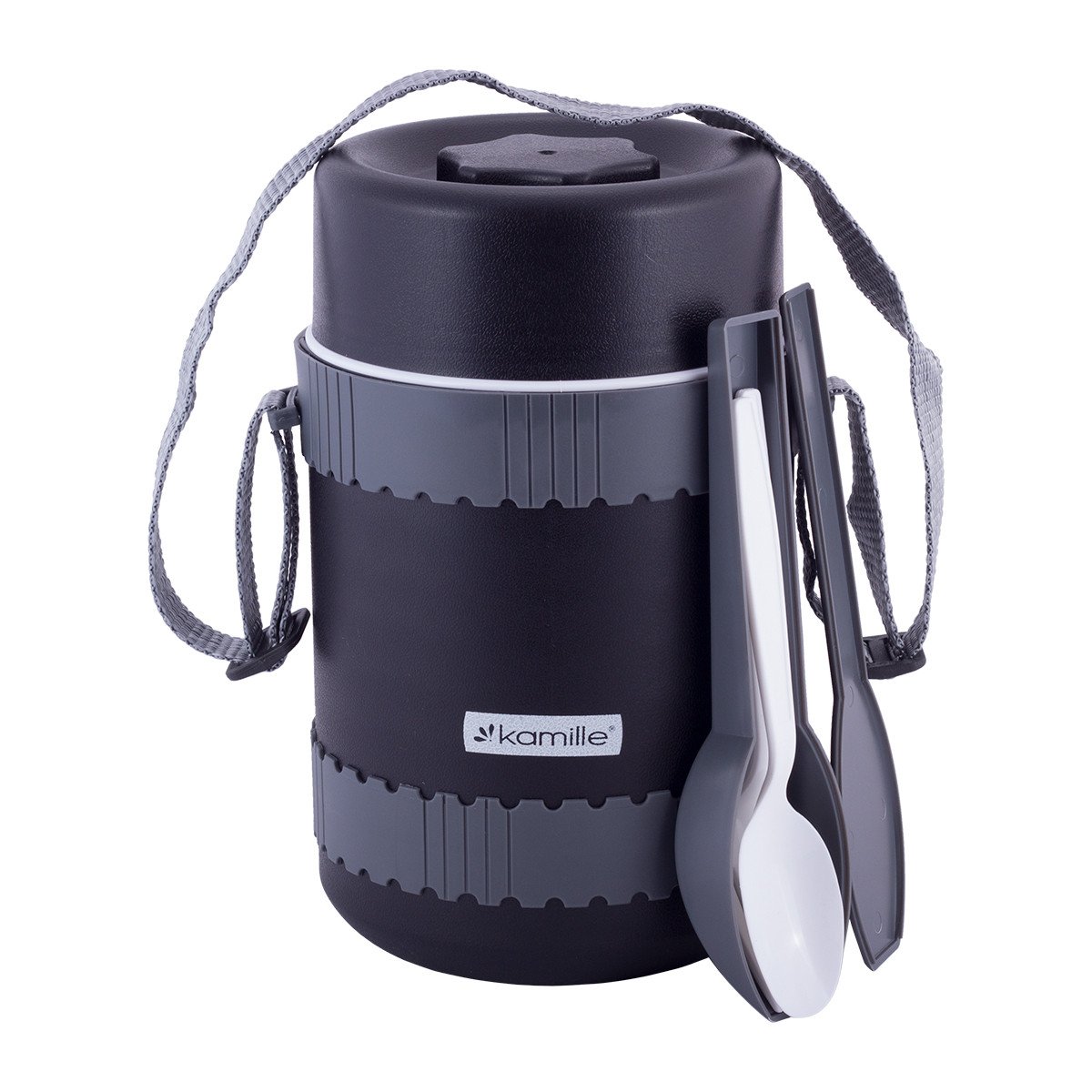 Термос пищевой Kamille 1800 мл пластиковый KM-2029